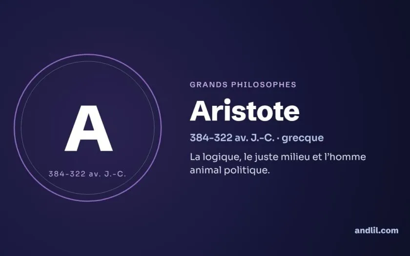 Aristote : biographie, idées et héritage