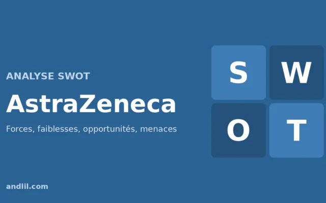 Analyse SWOT d'AstraZeneca : forces, faiblesses, opportunités et menaces