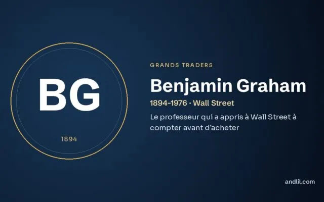 Benjamin Graham : Le professeur qui a appris à Wall Street à compter avant d’acheter