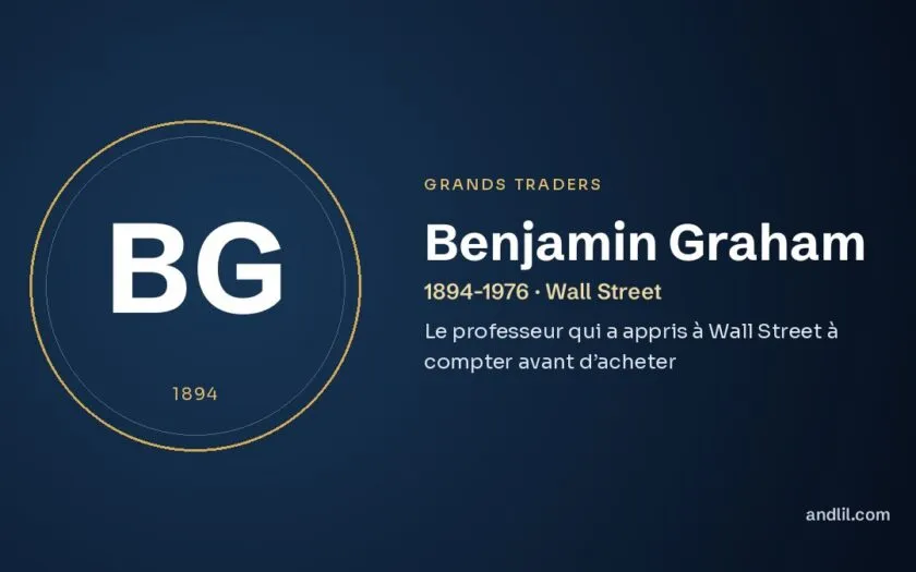 Benjamin Graham : Le professeur qui a appris à Wall Street à compter avant d’acheter