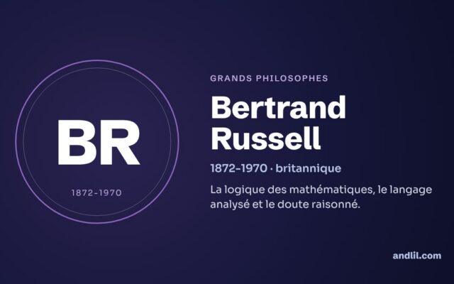 Bertrand Russell : biographie, idées et héritage