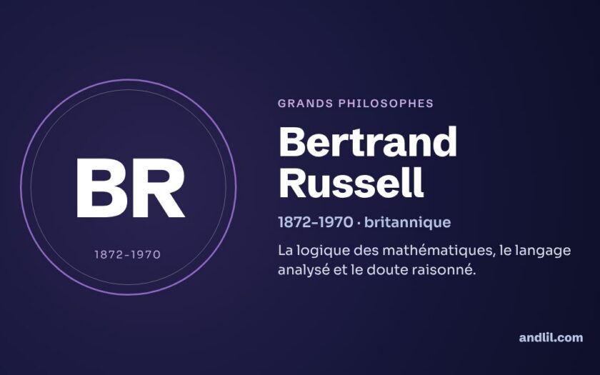 Bertrand Russell : biographie, idées et héritage