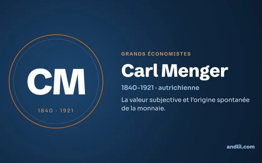 Carl Menger : biographie, idées et héritage
