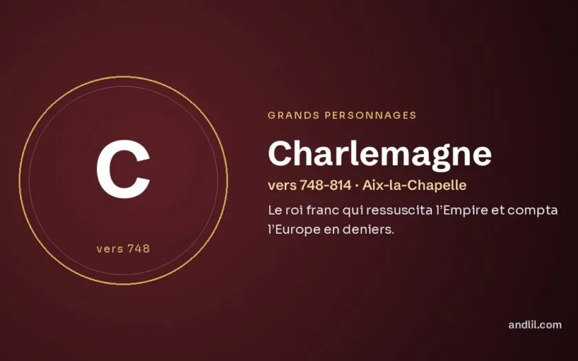 Charlemagne : Le roi franc qui ressuscita l’Empire et compta l’Europe en deniers