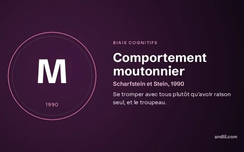 Comportement moutonnier : Se tromper avec tous plutôt qu’avoir raison seul, et le troupeau