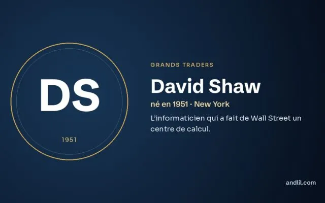 David Shaw : L’informaticien qui a fait de Wall Street un centre de calcul