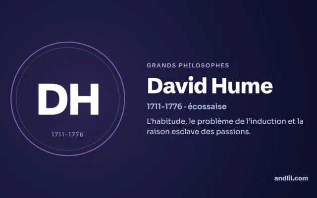 David Hume : biographie, idées et héritage