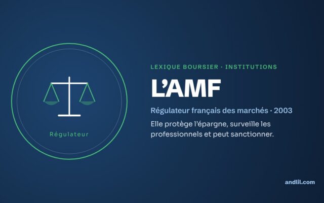 Lexique boursier · Institutions : L’AMF