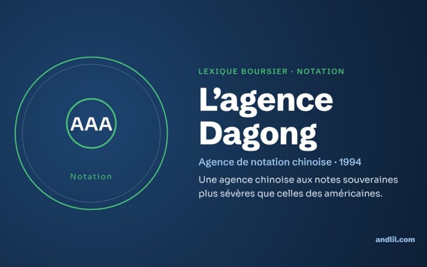 Lexique boursier · Notation : L’agence Dagong