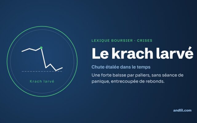 Lexique boursier · Crises : Le krach larvé