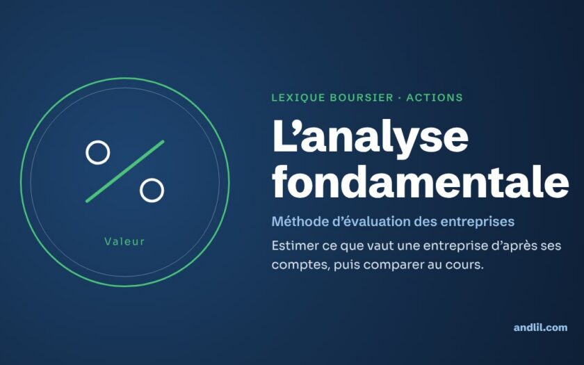 Lexique boursier · Actions : L’analyse fondamentale
