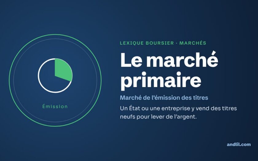 Lexique boursier · Marchés : Le marché primaire