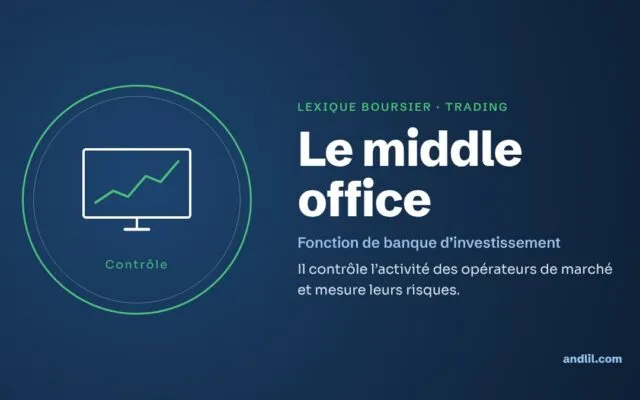 Lexique boursier · Trading : Le middle office