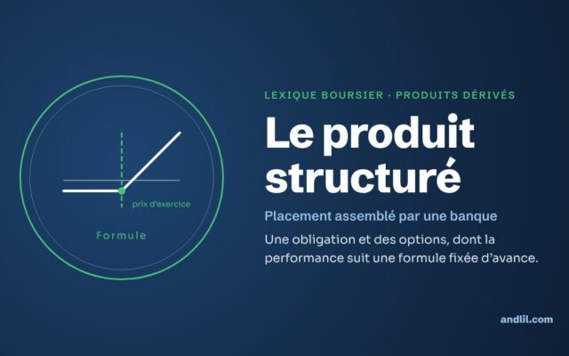 Lexique boursier · Produits dérivés : Le produit structuré