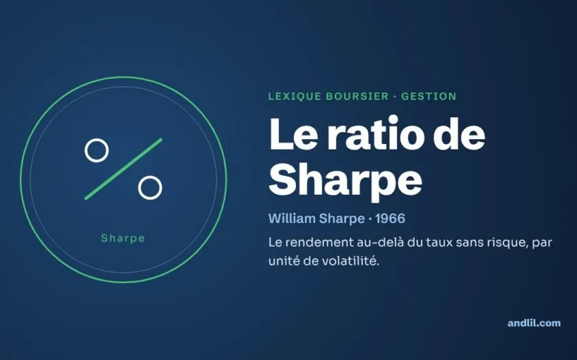 Lexique boursier · Gestion : Le ratio de Sharpe