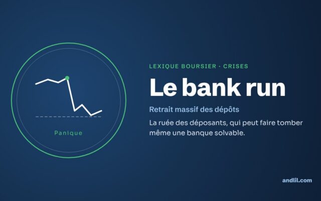 Lexique boursier · Crises : Le bank run