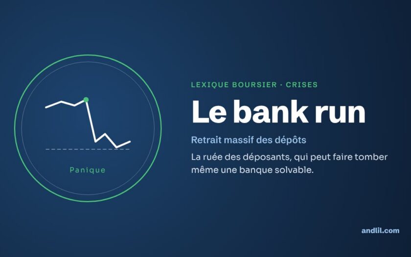 Lexique boursier · Crises : Le bank run