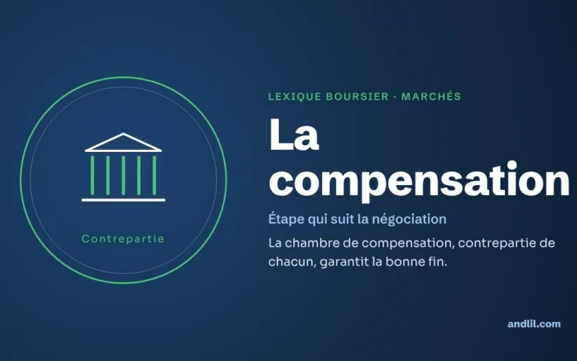 Lexique boursier · Marchés : La compensation