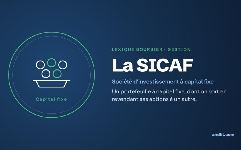 Lexique boursier · Gestion : La SICAF