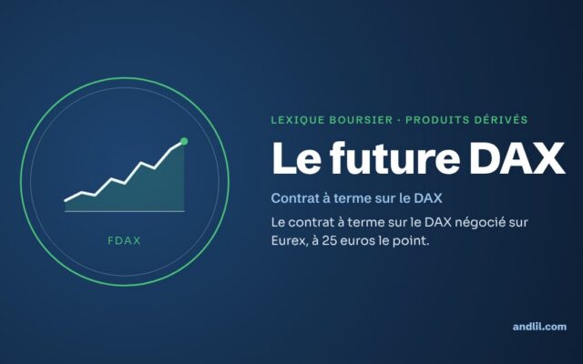 Lexique boursier · Produits dérivés : Le future DAX