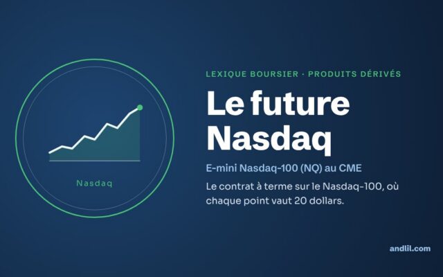Lexique boursier · Produits dérivés : Le future Nasdaq