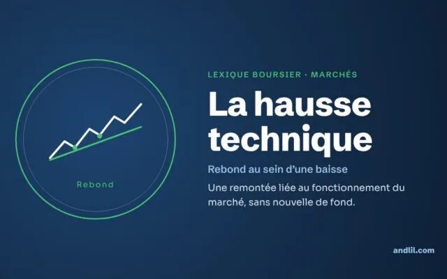 Lexique boursier · Marchés : La hausse technique