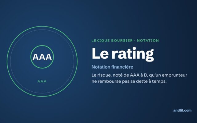 Lexique boursier · Notation : Le rating