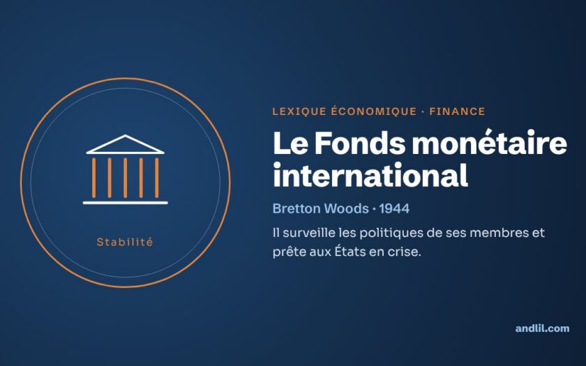 Lexique économique · Finance : Le Fonds monétaire international