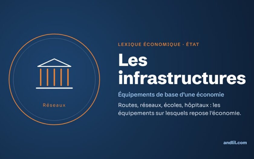 Lexique économique · État : Les infrastructures