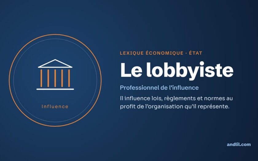 Lexique économique · État : Le lobbyiste