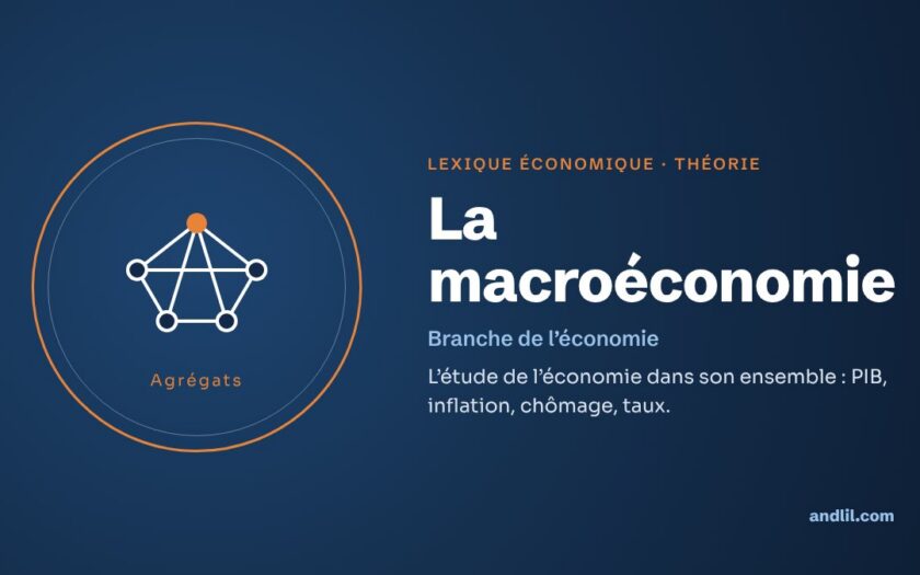 Lexique économique · Théorie : La macroéconomie