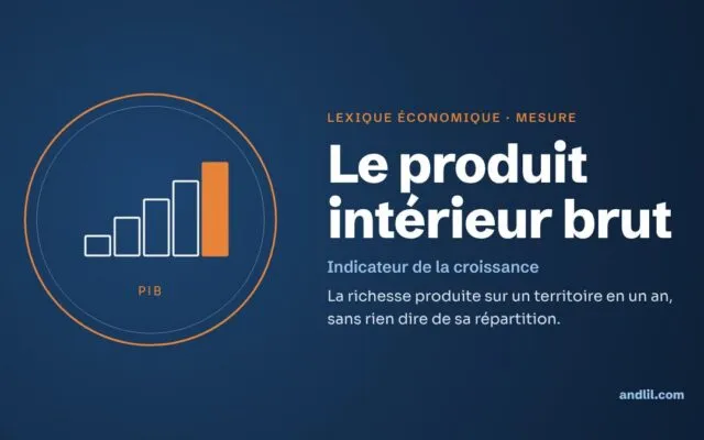 Lexique économique · Mesure : Le produit intérieur brut