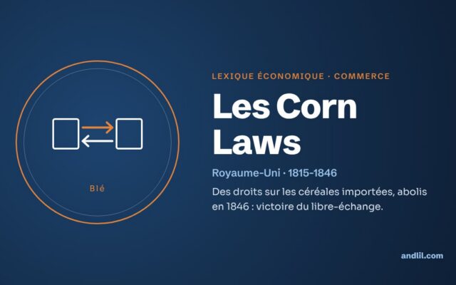 Lexique économique · Commerce : Les Corn Laws