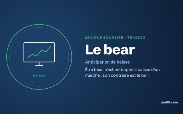 Lexique boursier · Trading : Le bear