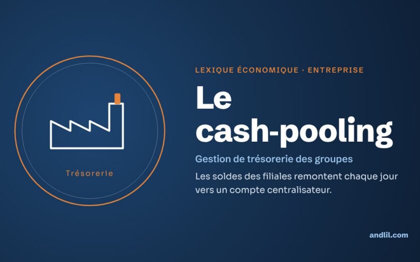 Lexique économique · Entreprise : Le cash-pooling