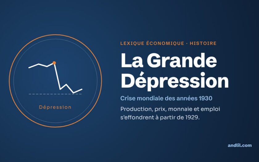 Lexique économique · Histoire : La Grande Dépression