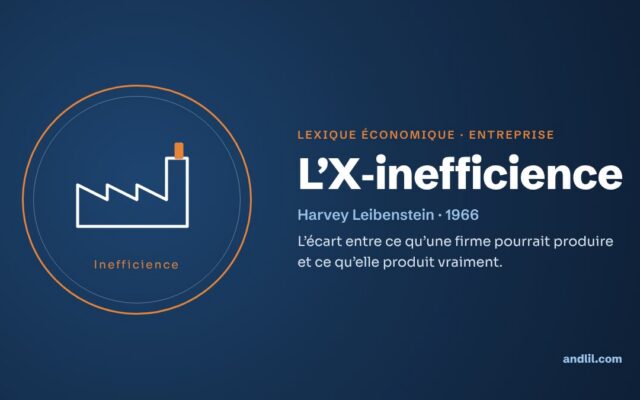 Lexique économique · Entreprise : L’X-inefficience