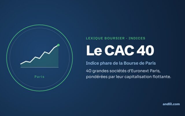 Lexique boursier · Indices : Le CAC 40