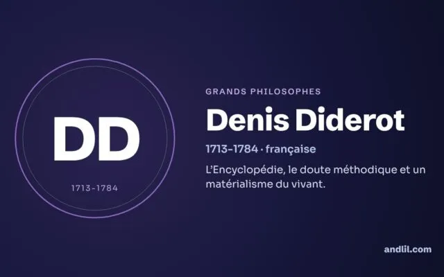 Denis Diderot : biographie, idées et héritage
