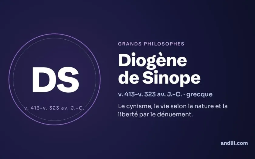 Diogène de Sinope : biographie, idées et héritage