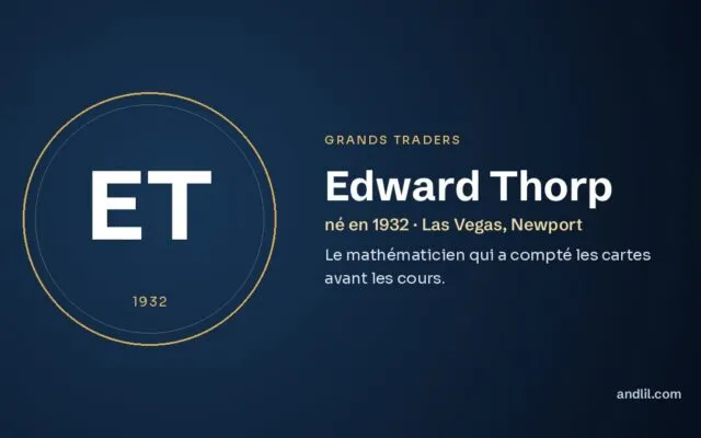 Edward Thorp : Le mathématicien qui a compté les cartes avant les cours