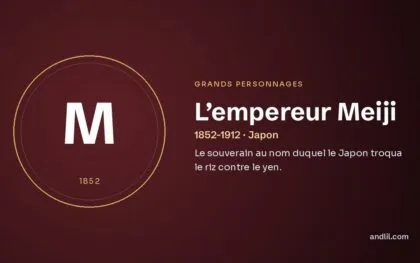 L’empereur Meiji (1852-1912 · Japon), fiche du guide des grands personnages de l’histoire