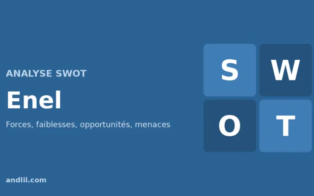 Analyse SWOT d'Enel : forces, faiblesses, opportunités et menaces