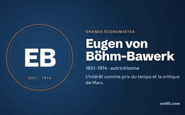 Eugen von Böhm-Bawerk : biographie, idées et héritage