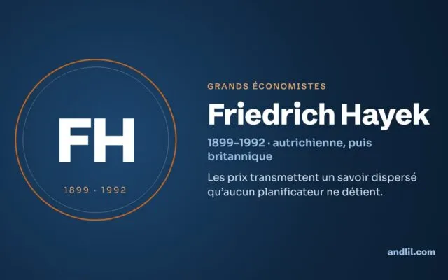Friedrich Hayek : biographie, idées et héritage
