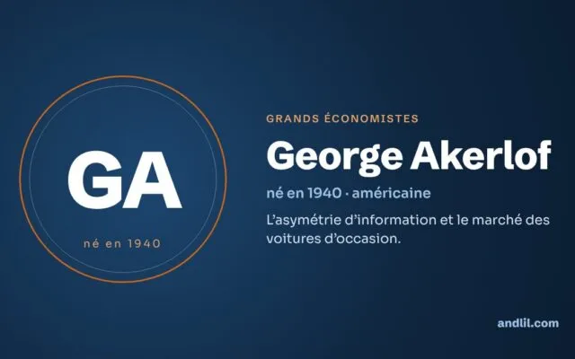 George Akerlof : biographie, idées et héritage