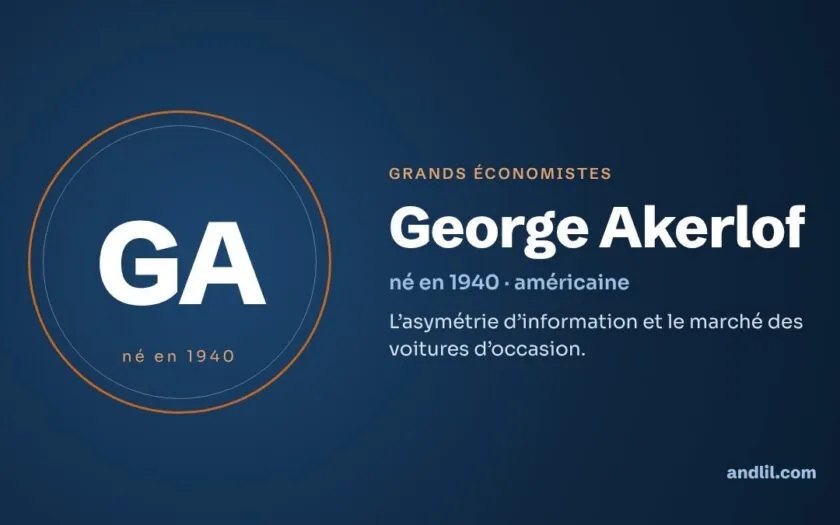 George Akerlof : biographie, idées et héritage