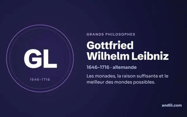 Gottfried Wilhelm Leibniz : biographie, idées et héritage