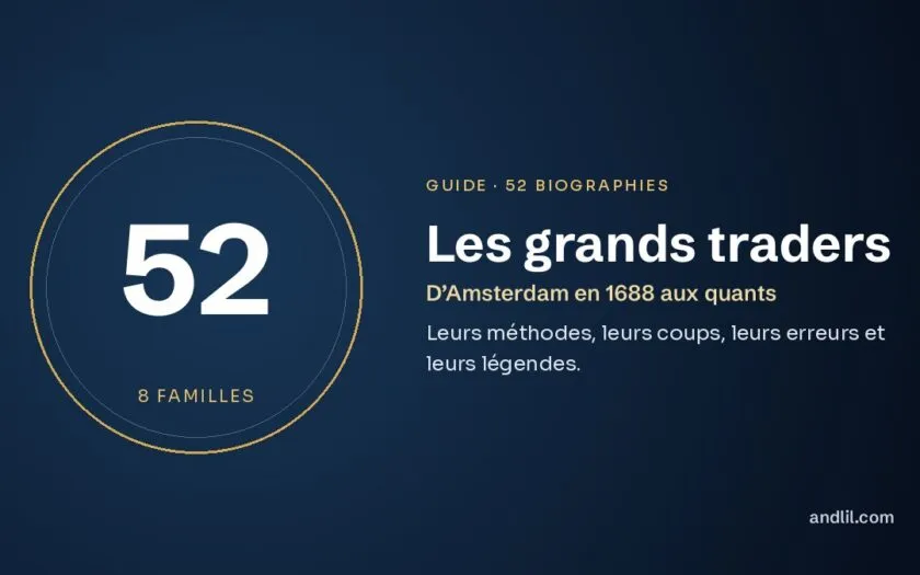Les grands traders et investisseurs : le guide en 52 biographies, en huit familles