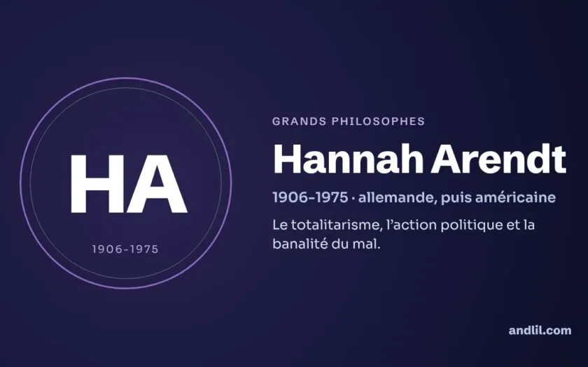 Hannah Arendt : biographie, idées et héritage